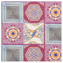 Azulejos mit einer modernen Drehung Stoff