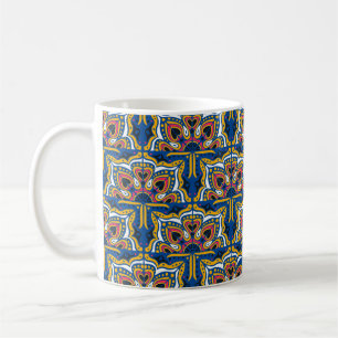Azulejos portugal nahtlose Muster Kaffeetasse