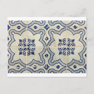 Azulejos, portugiesische Fliesen Postkarte