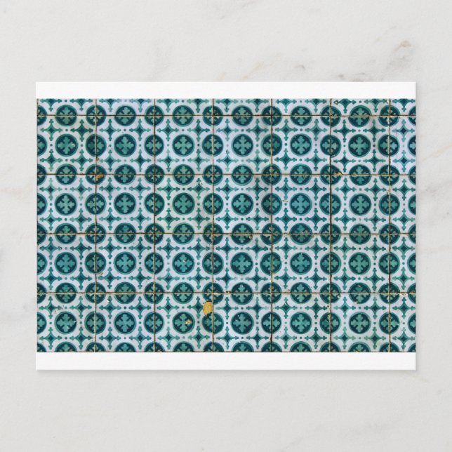 Azulejos, portugiesische Tiles Postkarte (Vorderseite)
