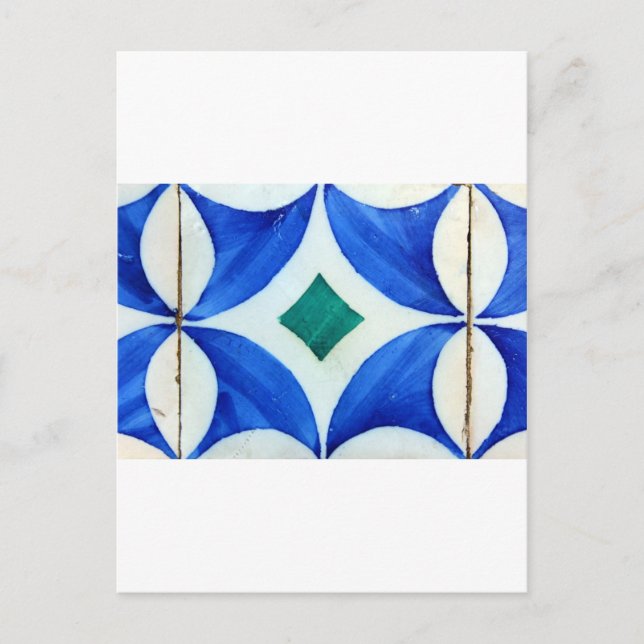 Azulejos, portugiesische Tiles Postkarte (Vorderseite)