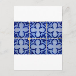 Azulejos, portugiesische Tiles Postkarte