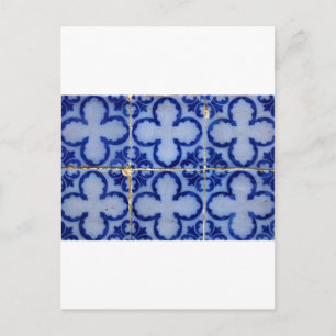 Azulejos, portugiesische Tiles Postkarte