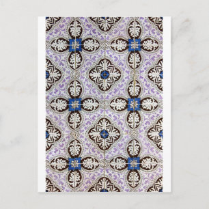 Azulejos, portugiesische Tiles Postkarte