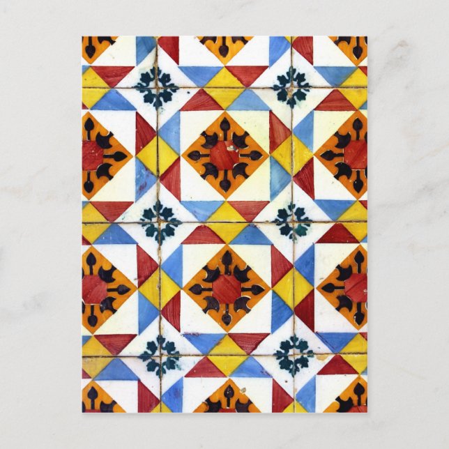 Azulejos Postkarte (Vorderseite)
