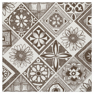 Azulejos-Schokolade Stoff