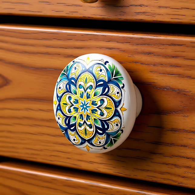 💙 💛 Azulejos Valencia Star Keramikknauf (💙💛 Azulejos  Valencia Star)