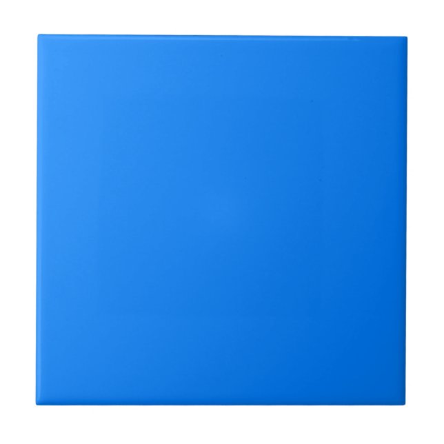 Azurblau Fliese (Vorderseite)