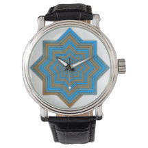 Azurblau und Ember Star