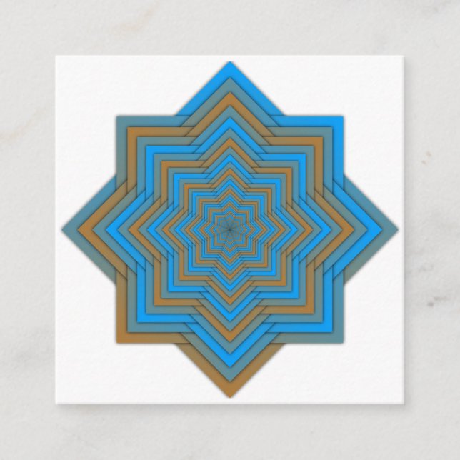 Azurblau und Emberstern Begleitkarte (Vorderseite)