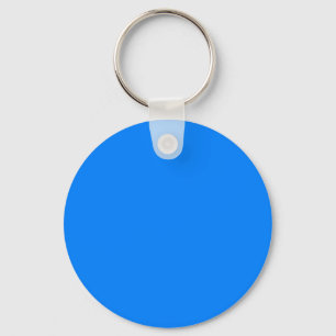 Azurblau (Vollfarbe) Schlüsselanhänger