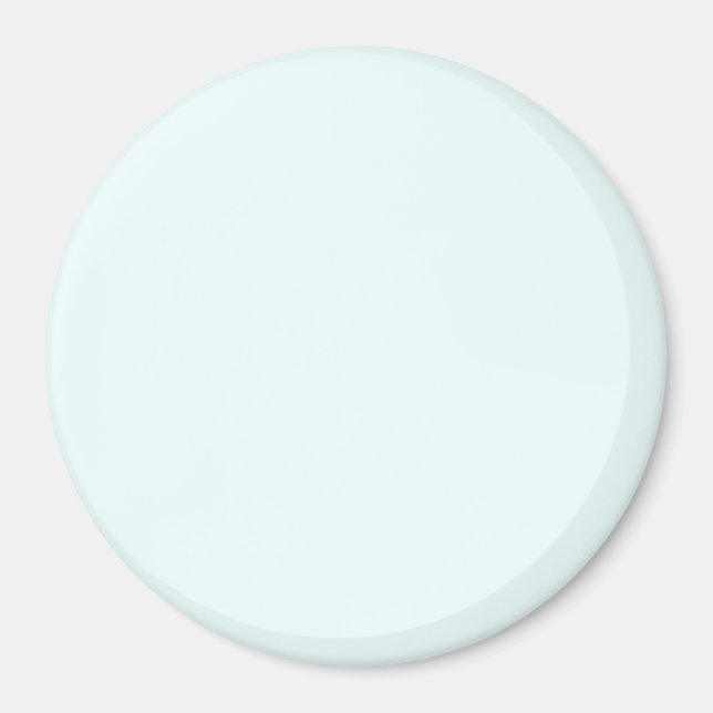 Azurblau (X11/Webfarbe) (Vollfarbe) Magnet (Vorne)