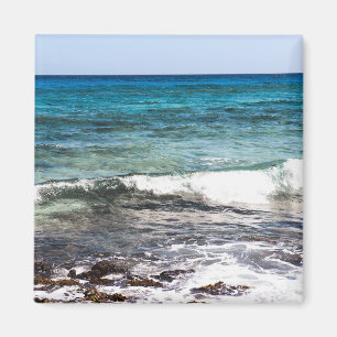 Azurblauer Ozean Magnet