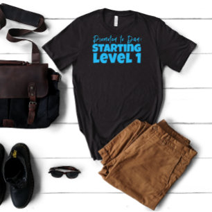 Azurblauer Spaß T-Shirt