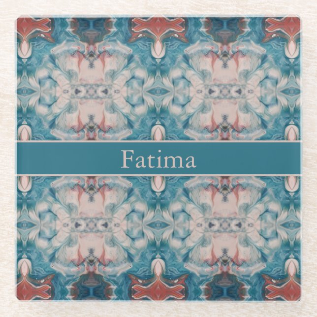 Azurblut, Brauch Glasuntersetzer (Vorderseite)