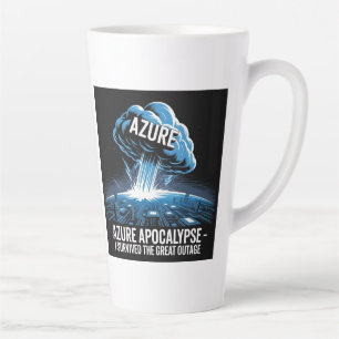 Azure-Apokalypse – Ich habe den großen Ausfall übe Milchtasse