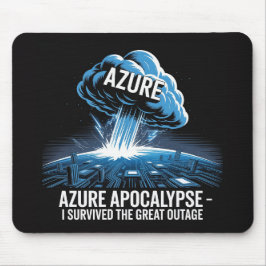 Azure-Apokalypse – Ich habe den großen Ausfall übe Mousepad