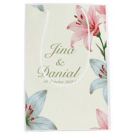 Azure Bloom Mittlere Geschenktüte