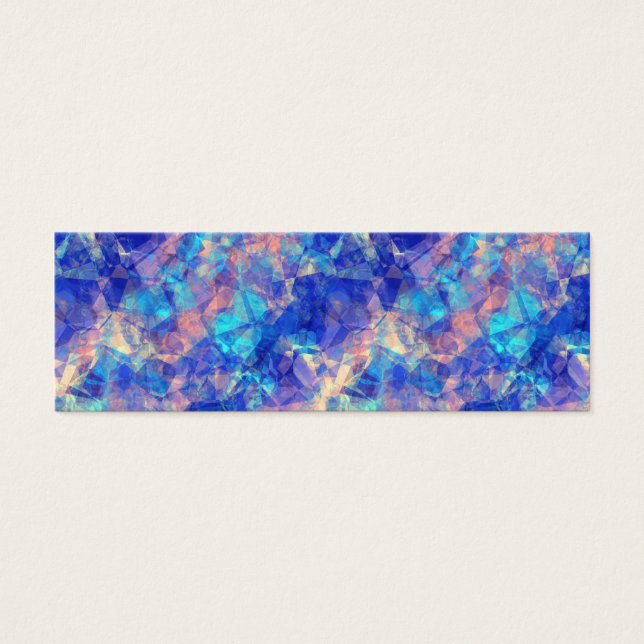 Azure Blue Crumpled Texture (Vorderseite)