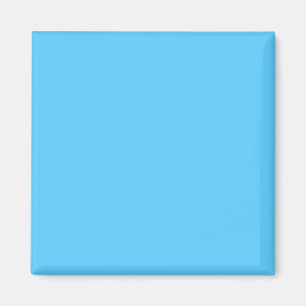 Azure Blue Sky 2015 Color Trend Template Magnet