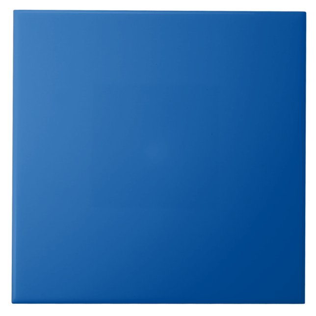 Azure Blue, Strong Sky | #0056AC Fliese (Vorderseite)