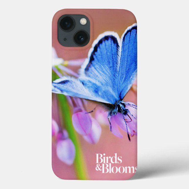 Azure Butterfly Case-Mate iPhone Hülle (Rückseite)
