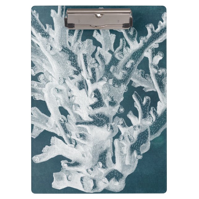 Azure Coral I Klemmbrett (Vorderseite)