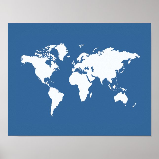 Azure Elegante World Poster (Vorne)