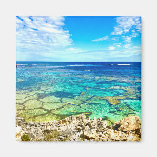 Azure Ocean Reef Magnet