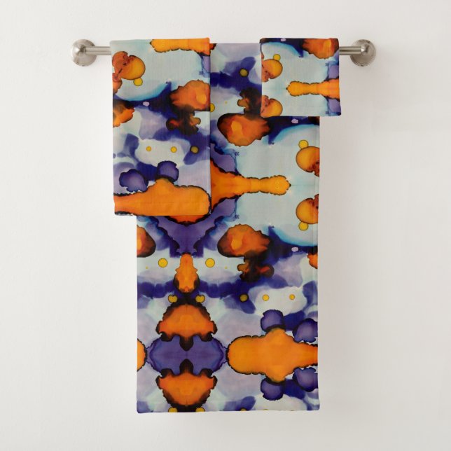 Azure Pumpkin Badhandtuch Set (Insitu)