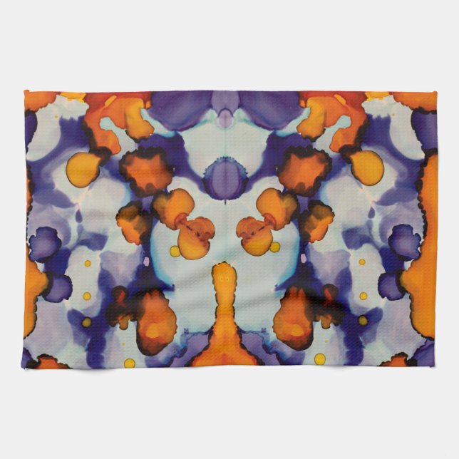 Azure Pumpkin Geschirrtuch (Horizontal)