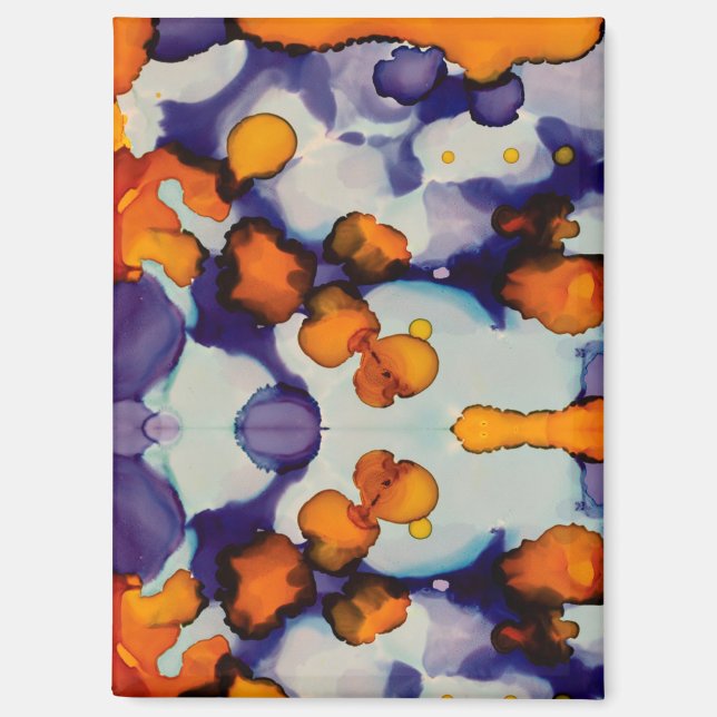 Azure Pumpkin Magnet (Vorderseite)