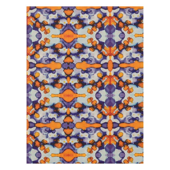 Azure Pumpkin Tischdecke (Vorderseite)