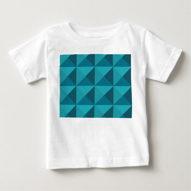 Azure Pyramids Baby T-shirt (Vorderseite)