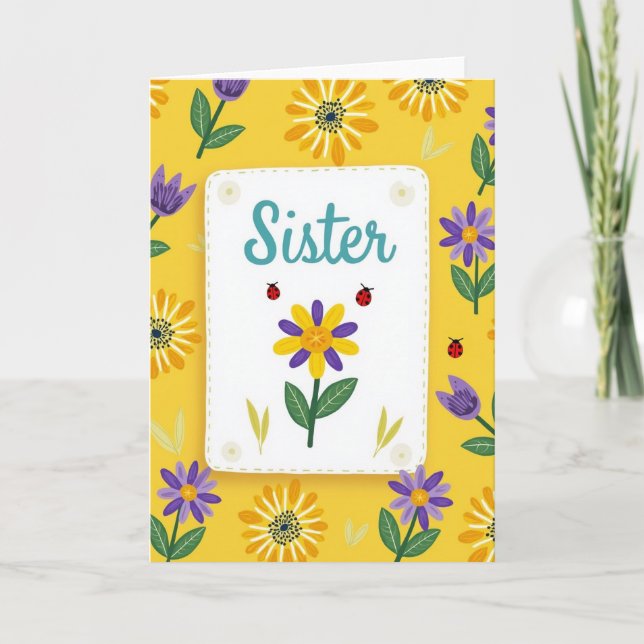 Azure Script Schwesterkarte Karte (Vorderseite)