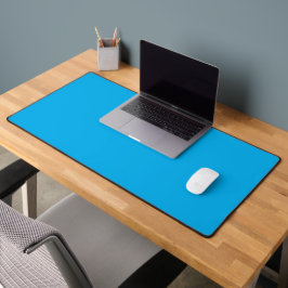 Azure Solid Color Desk Mat Schreibtischunterlage