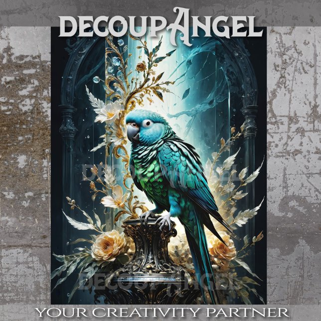 Azure Splendor - Decoupage - Seidenpapier (Von Creator hochgeladen)