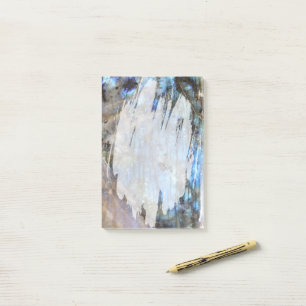 Azure und Iridescence Fade Post-it Klebezettel