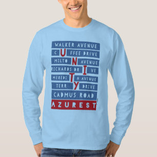 AZURESTE EINHEIT in unserem CommUNITY Long Sleeve T-Shirt