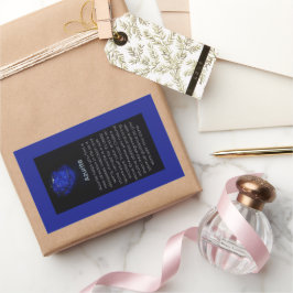 Azurite Crystal Meaning Juwelier Display Sticker
