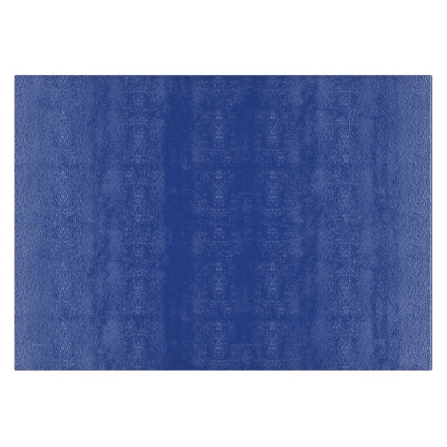 Azurite Royal Blue Personalisierter Trend Hintergr Schneidebrett (Vorderseite)