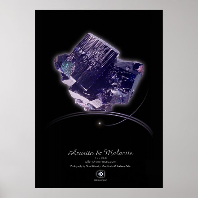 AZURITE UND MALACITE POSTER (Vorne)
