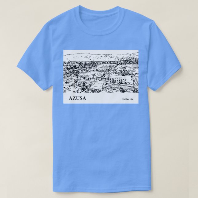 Azusa California TShirt 2 (Design vorne)