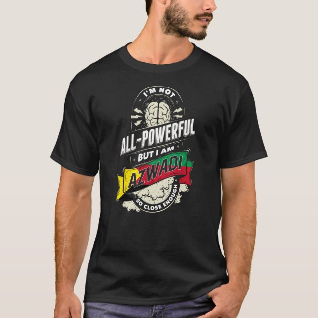 Azwadi Pride Region und Staat T-Shirt (Vorderseite)