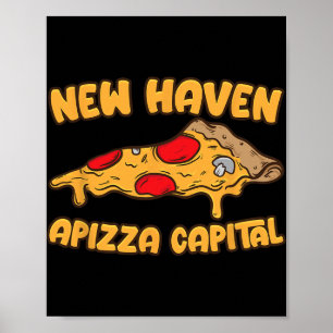 Azza Ct Zza Catal der Welt New Haven Connectic Poster