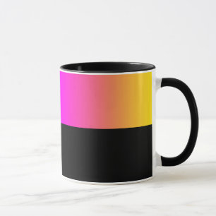 B01 - Tasse mit CMYK Farbverlauf