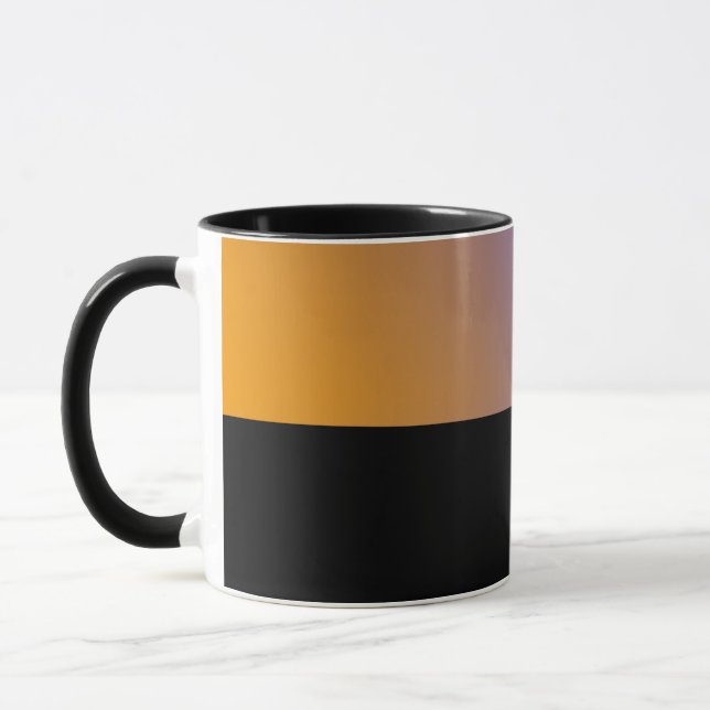 B03 - Tasse mit Orange Blau Farbverlauf (Links)