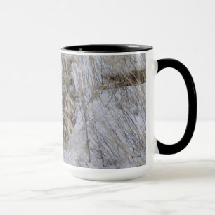 B11 Sumpfohreule im Schnee Tasse