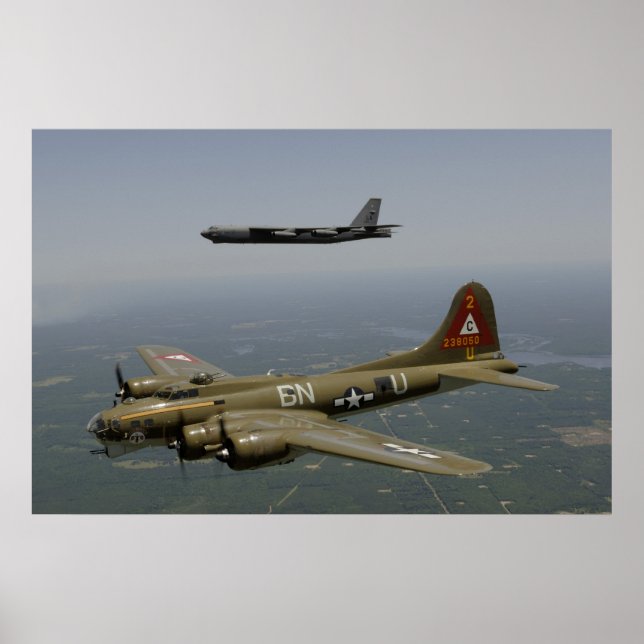 B17 & B52H-Poster Poster (Vorne)
