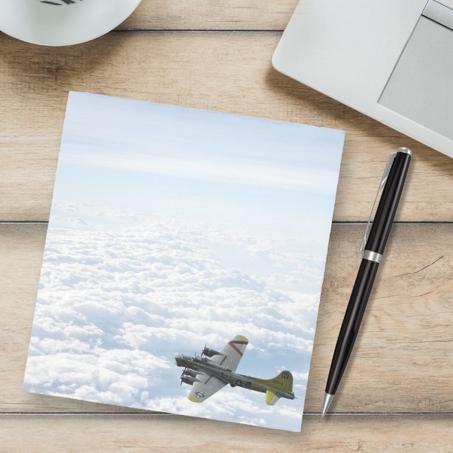 B17 Flying Fortress WWII Bomber Flugzeug Notizblock (Von Creator hochgeladen)